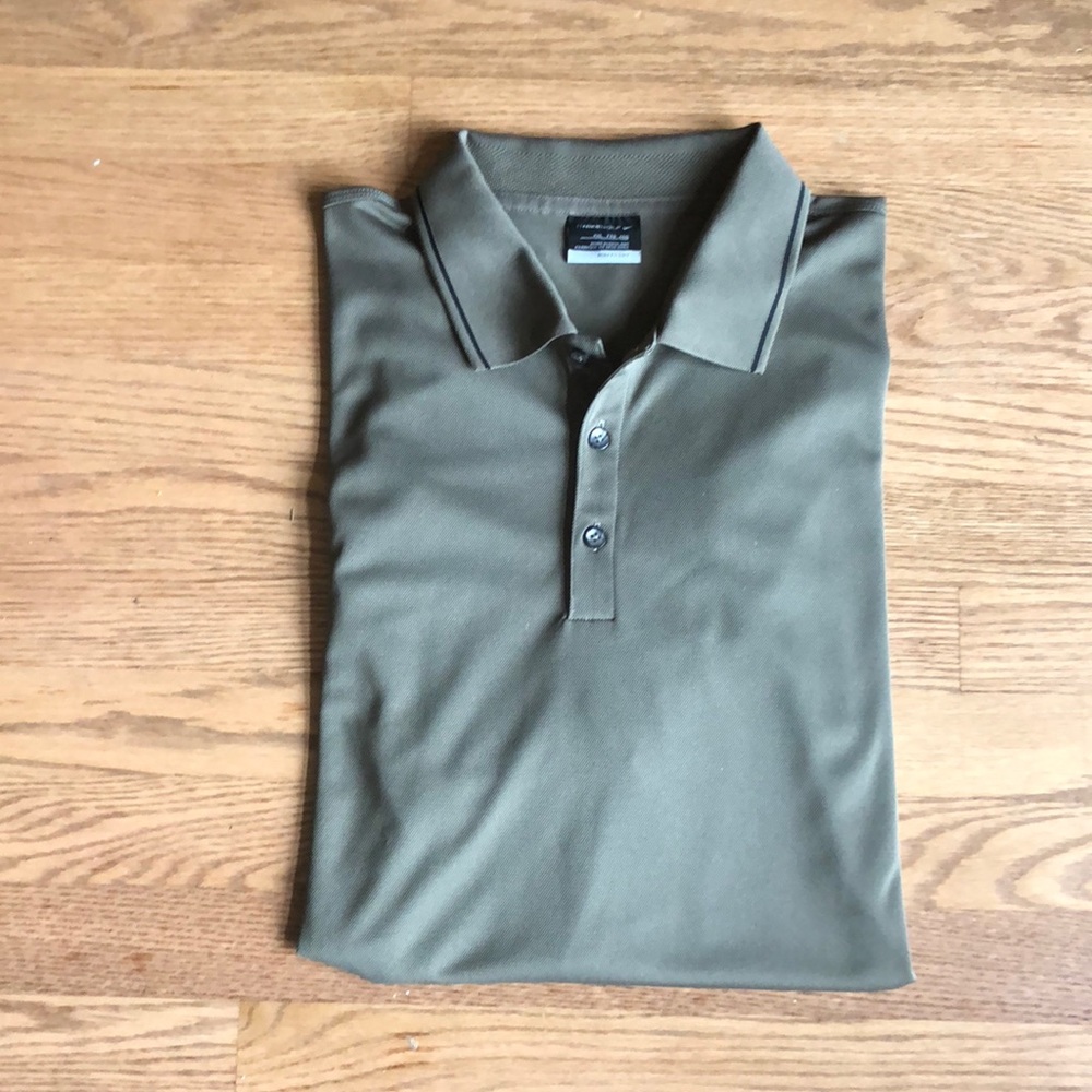 Nike/NikeGolf Grayish Tan Polo shirt. Like New XXL